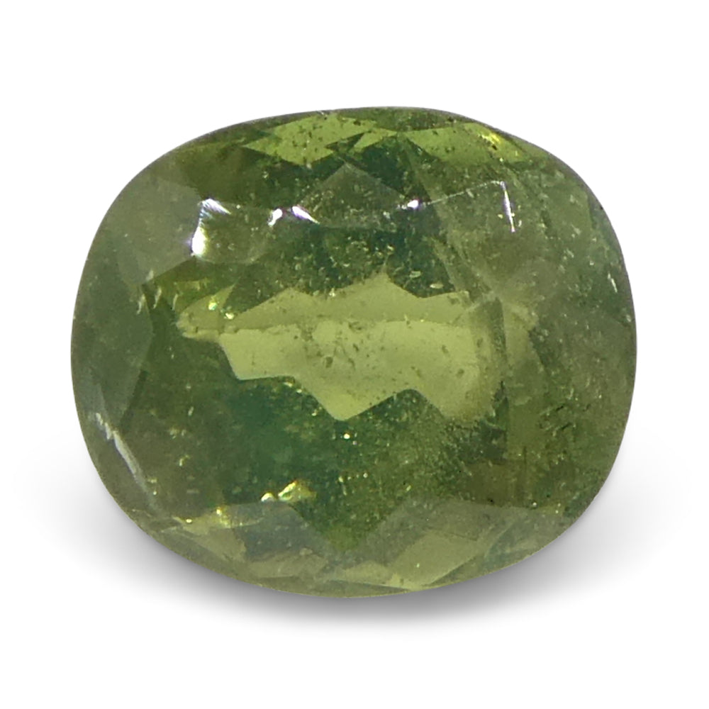 Alexandrite 0.6 cts 5.15 x 4.41 x 3.09 mm Oval Yellowish Green changing to Greenish Yellow $600