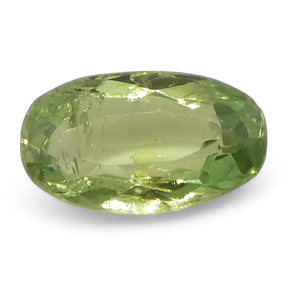 Alexandrite 0.44 cts 6.02 x 3.55 x 2.33 mm Oval Slightly Yellowish Green changing to Greyish Purple $620