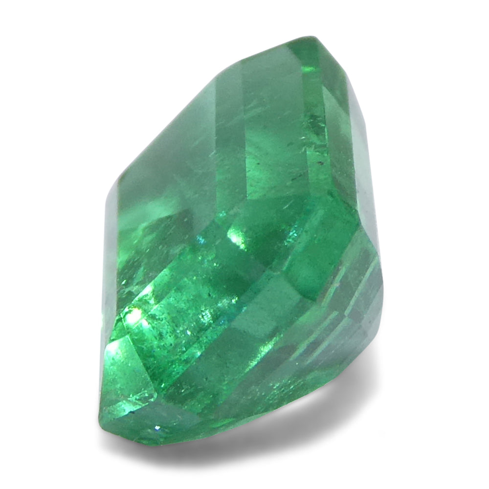 2.19ct Octagonal/Emerald Cut Green Emerald from Zambia - Skyjems Wholesale Gemstones