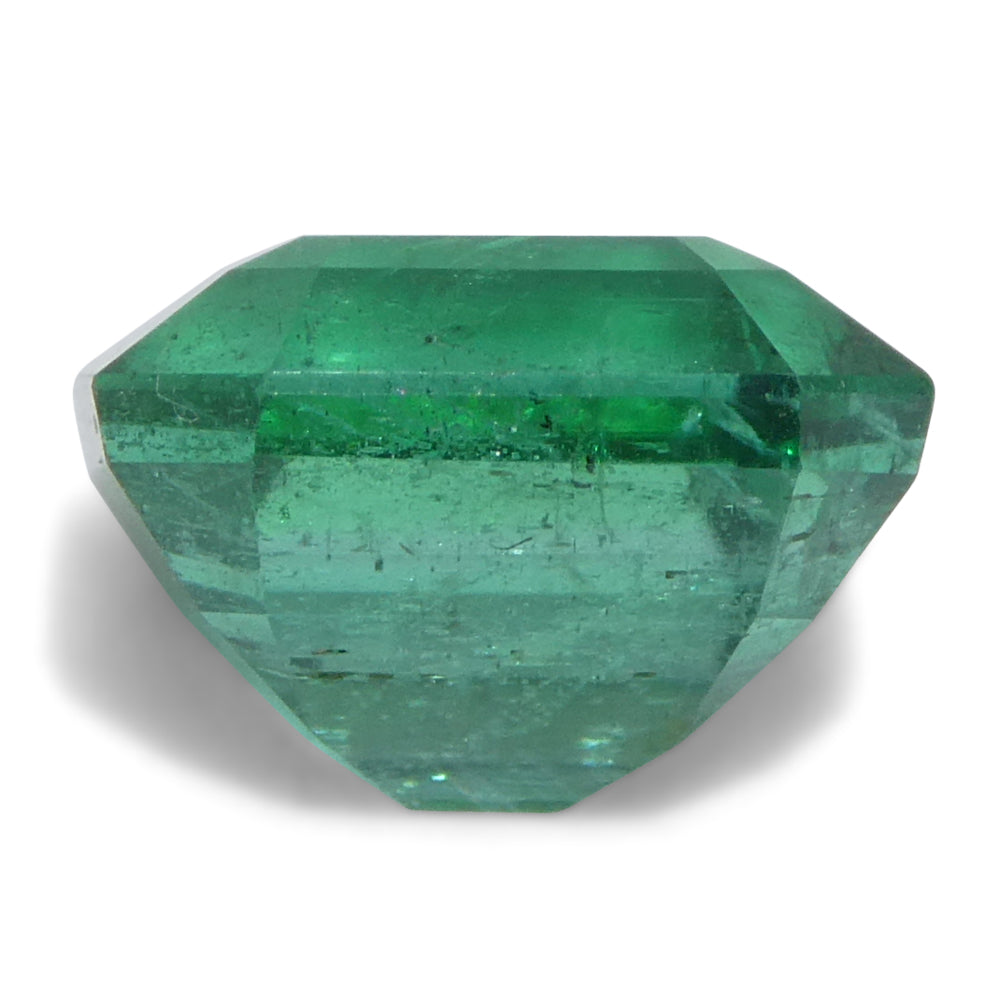 1.92ct Octagonal/Emerald Cut Green Emerald from Zambia - Skyjems Wholesale Gemstones