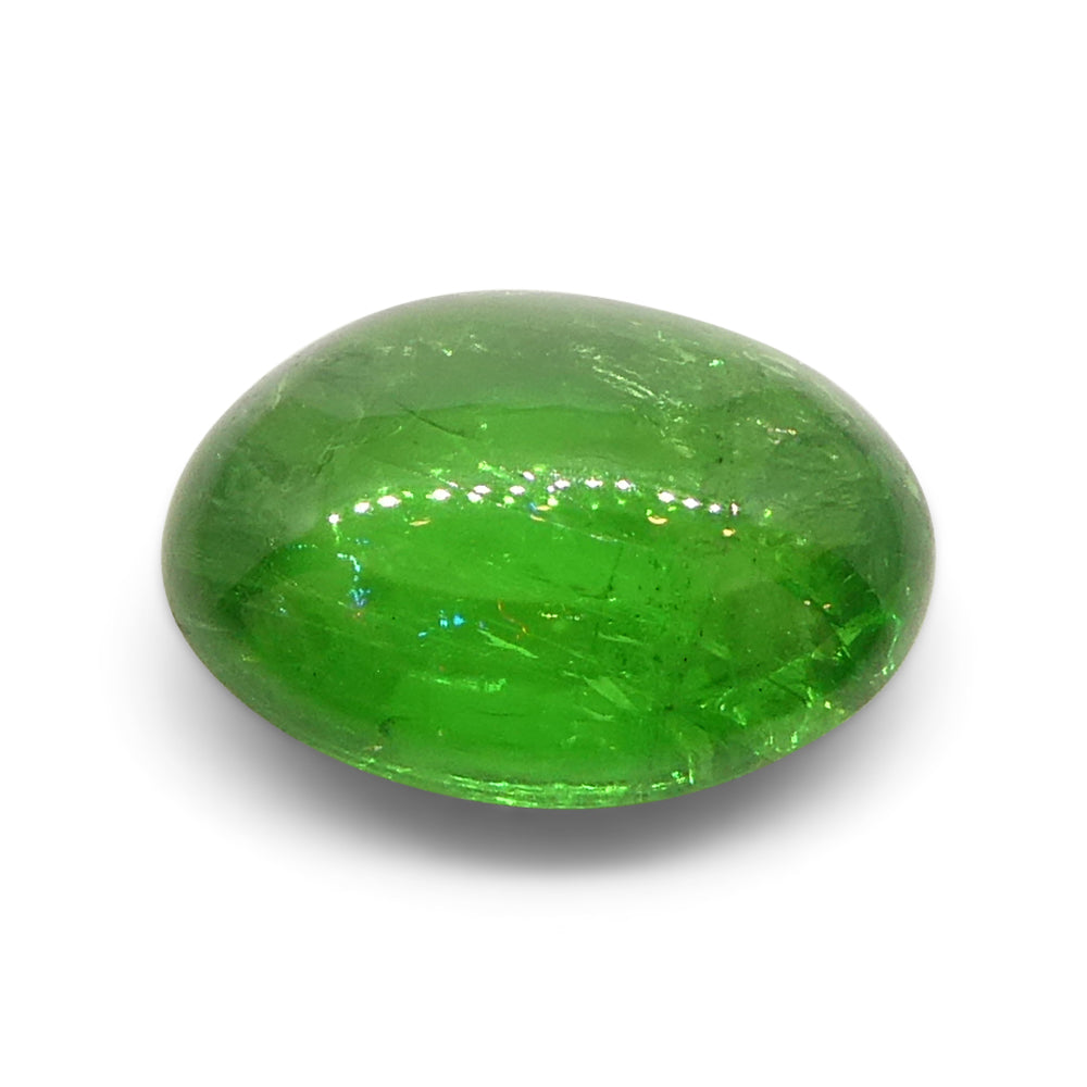 Tsavorite Garnet 3.22 cts 9.90 x 7.41 x 5.01 mm Oval Green $520