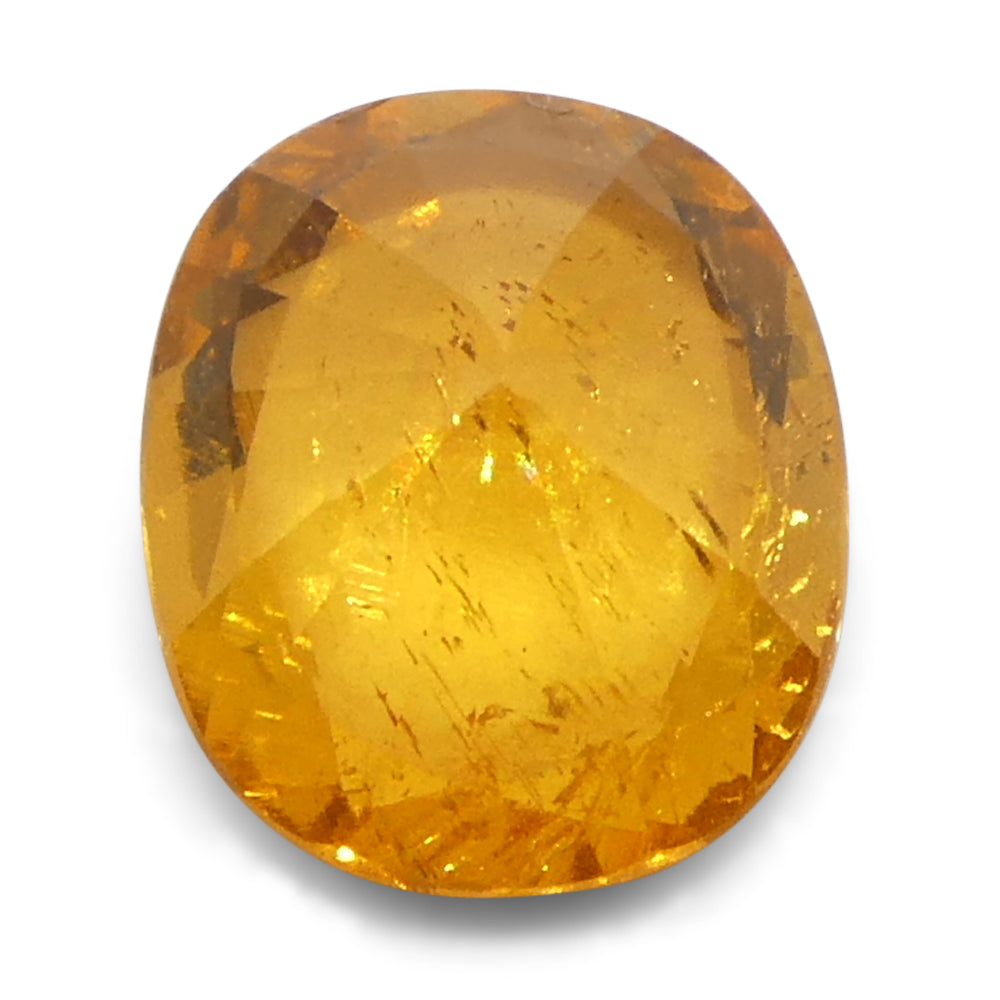 2.17ct Oval Fanta Orange Mandarin Spessartite/Spessartine Garnet from Namibia - Skyjems Wholesale Gemstones