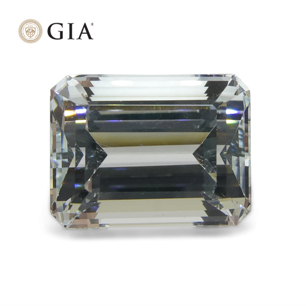 25.97ct Octagonal/Emerald Cut Aquamarine GIA Certified - Skyjems Wholesale Gemstones