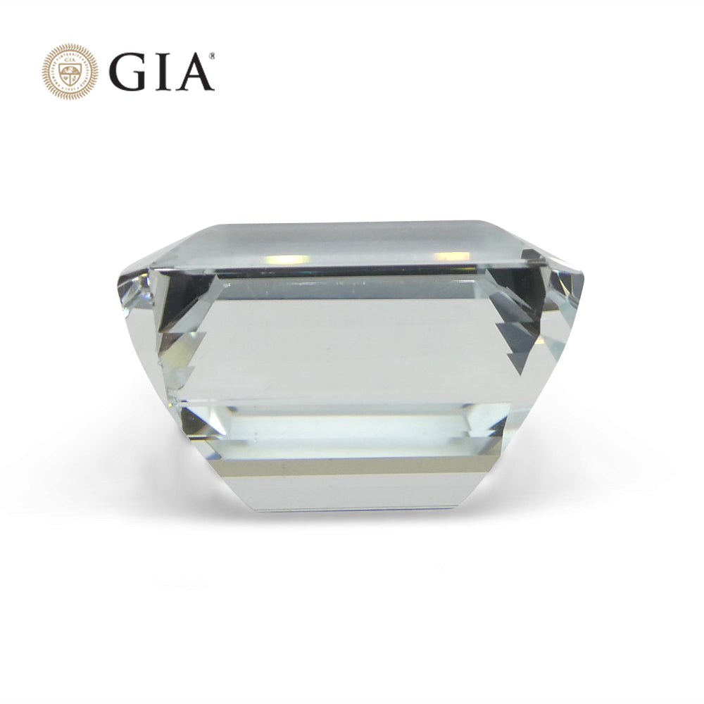 25.97ct Octagonal/Emerald Cut Aquamarine GIA Certified - Skyjems Wholesale Gemstones