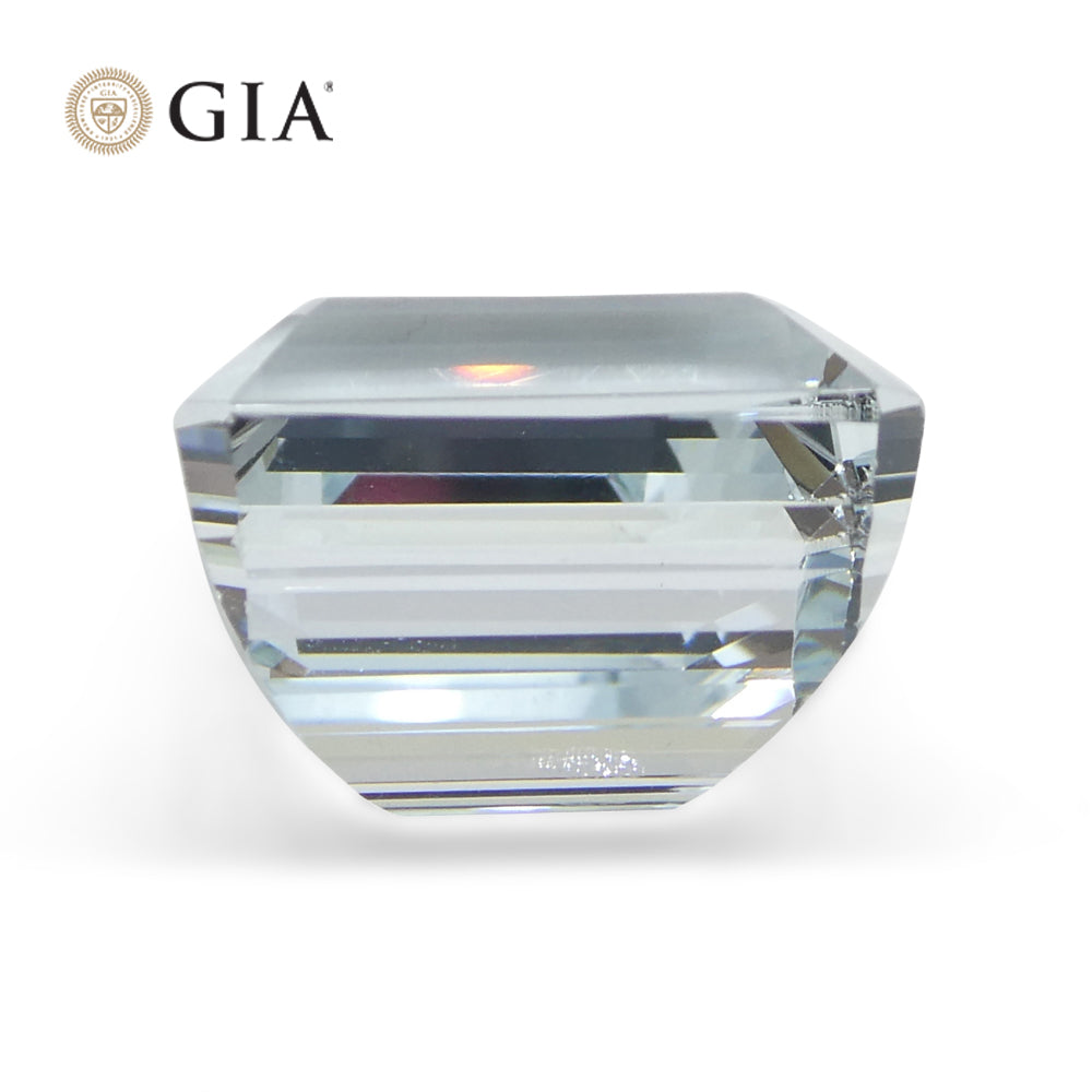 25.74ct Octagonal/Emerald Cut Aquamarine GIA Certified - Skyjems Wholesale Gemstones