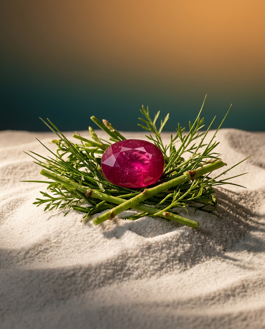 3.36ct Oval Mozambique Red Ruby, GIA Certified Natural Gemstone by SkyJems Canadian Gem Experts