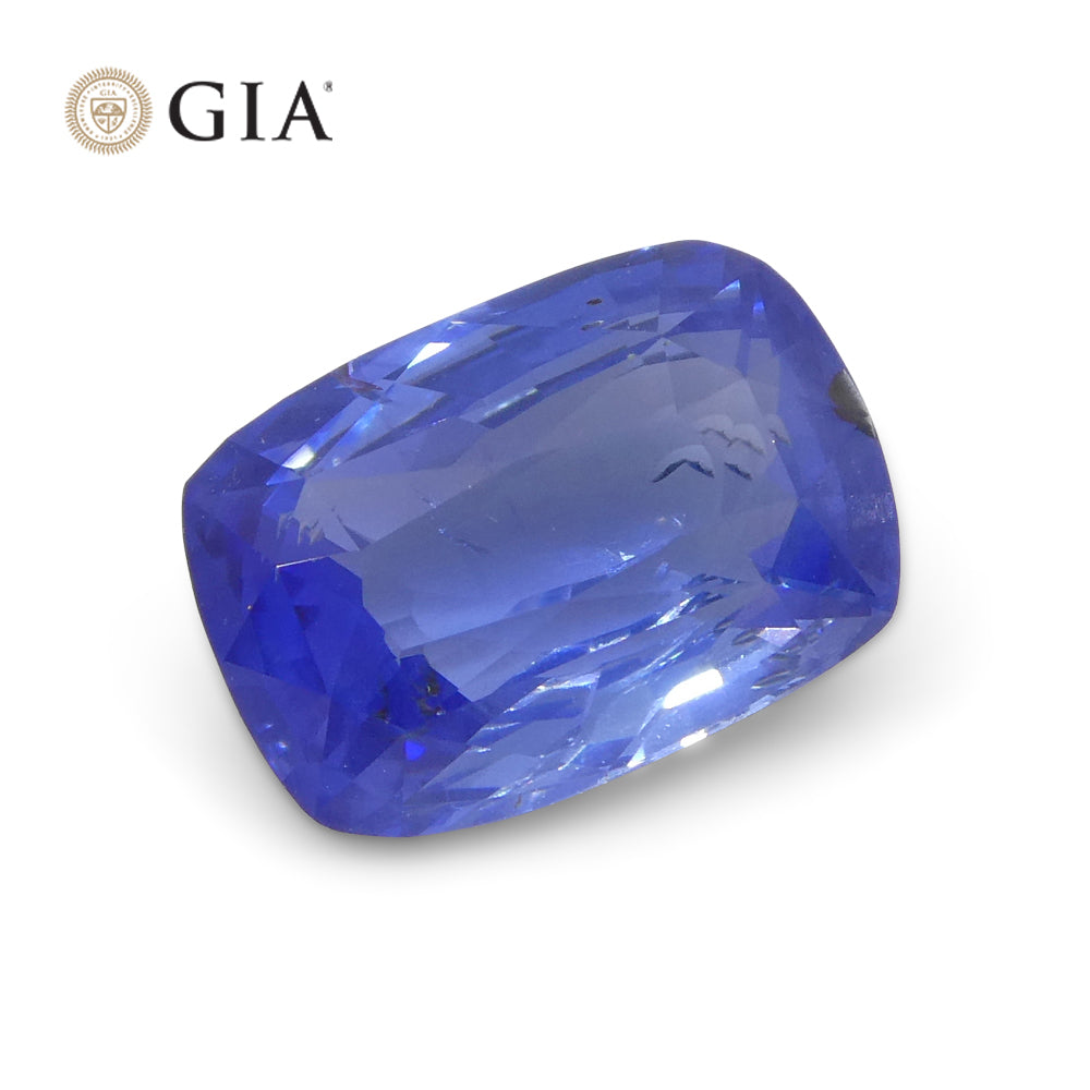 1.97ct Cushion Blue Sapphire GIA Certified Sri Lanka - Skyjems Wholesale Gemstones