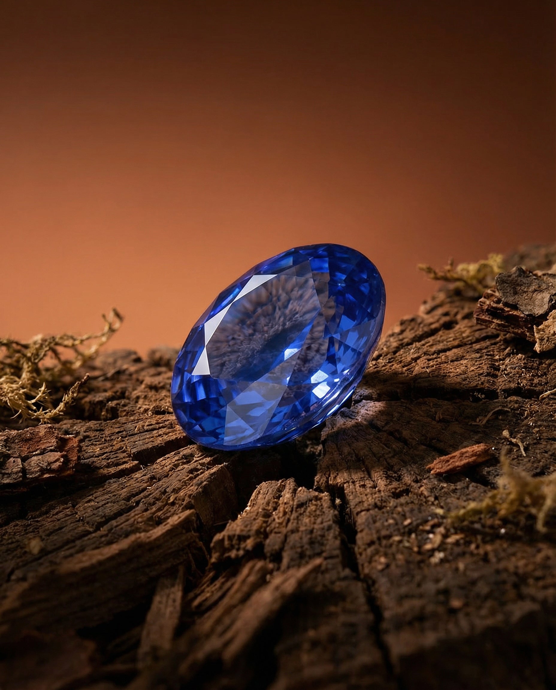 5.79ct Oval Blue Sapphire GIA Certified Sri Lanka - Skyjems Wholesale Gemstones