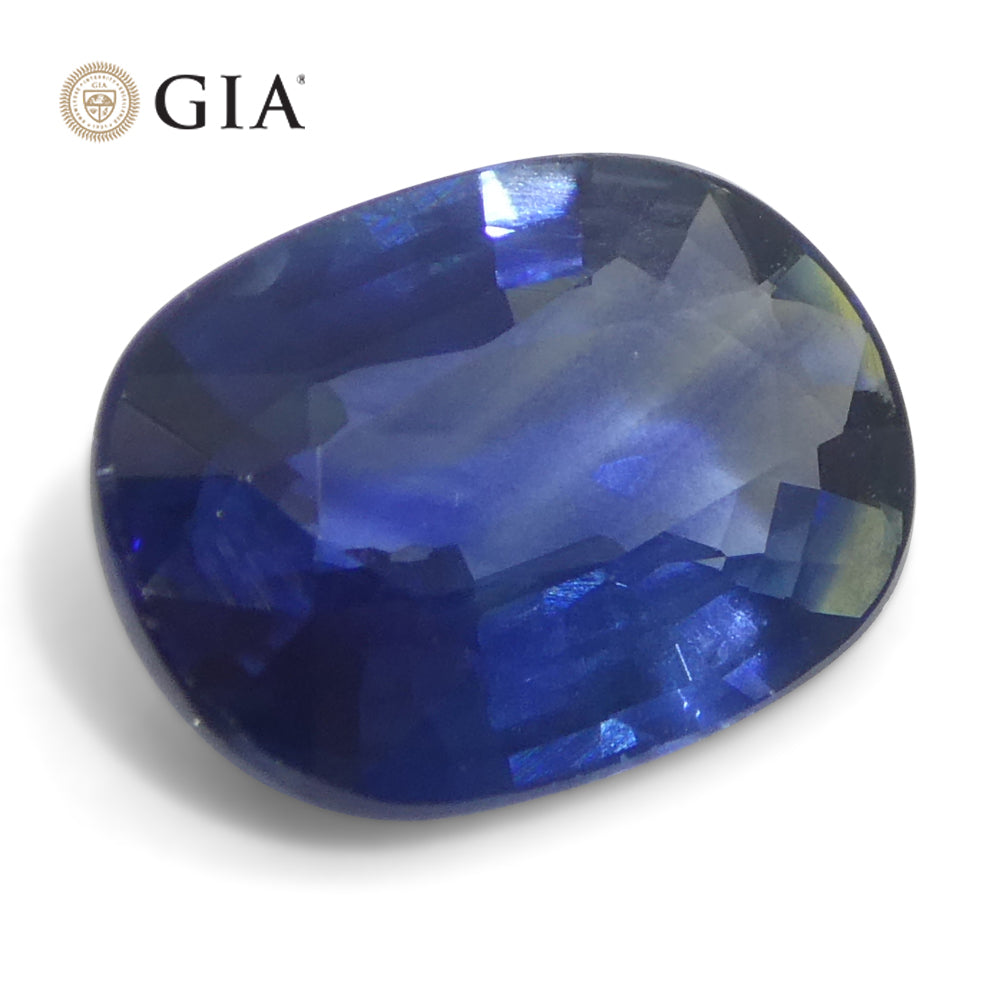 2.31ct Cushion Blue Sapphire GIA Certified Thailand - Skyjems Wholesale Gemstones