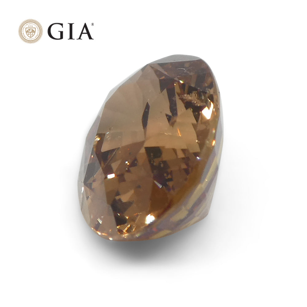 2.60ct Oval Brownish Pink Sapphire GIA Certified East Africa Unheated - Skyjems Wholesale Gemstones