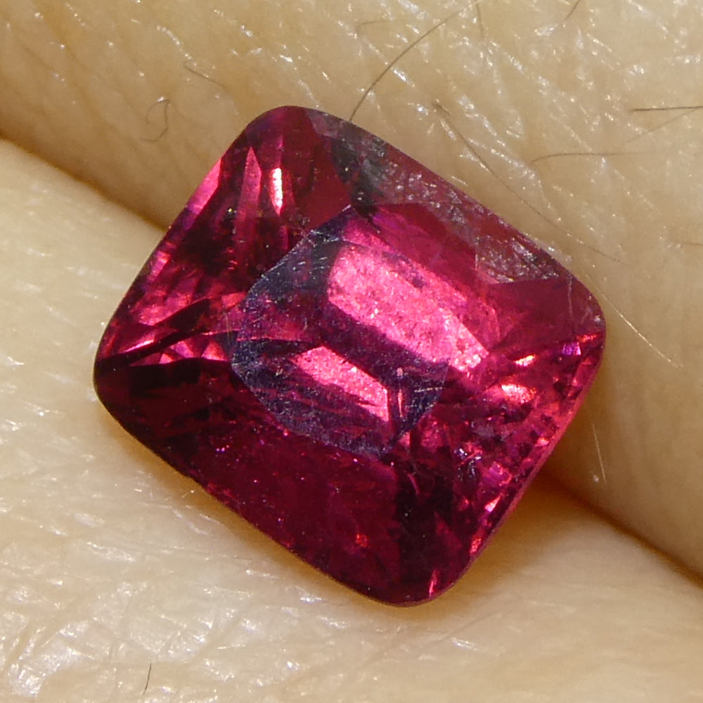 1.26ct Cushion Red Jedi Spinel GIA Certified