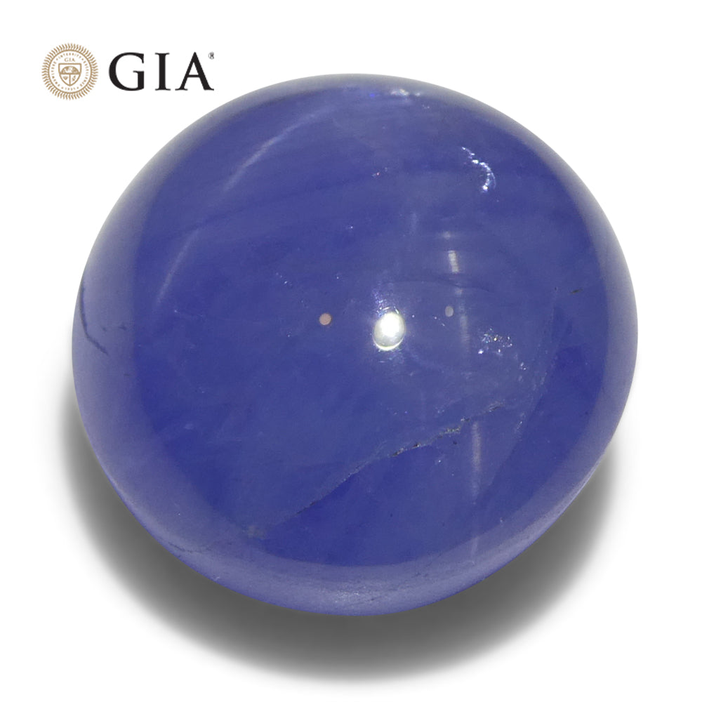 8.85ct Oval Blue Star Sapphire GIA Certified Sri Lanka Unheated - Skyjems Wholesale Gemstones