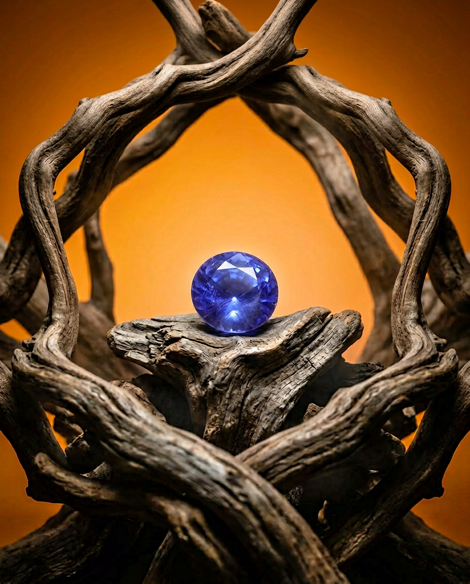 1.20ct Oval Blue Sapphire from Sri Lanka, IGI Certified Unheated Gemstone by SkyJems, Premium Loose Blue Sapphire