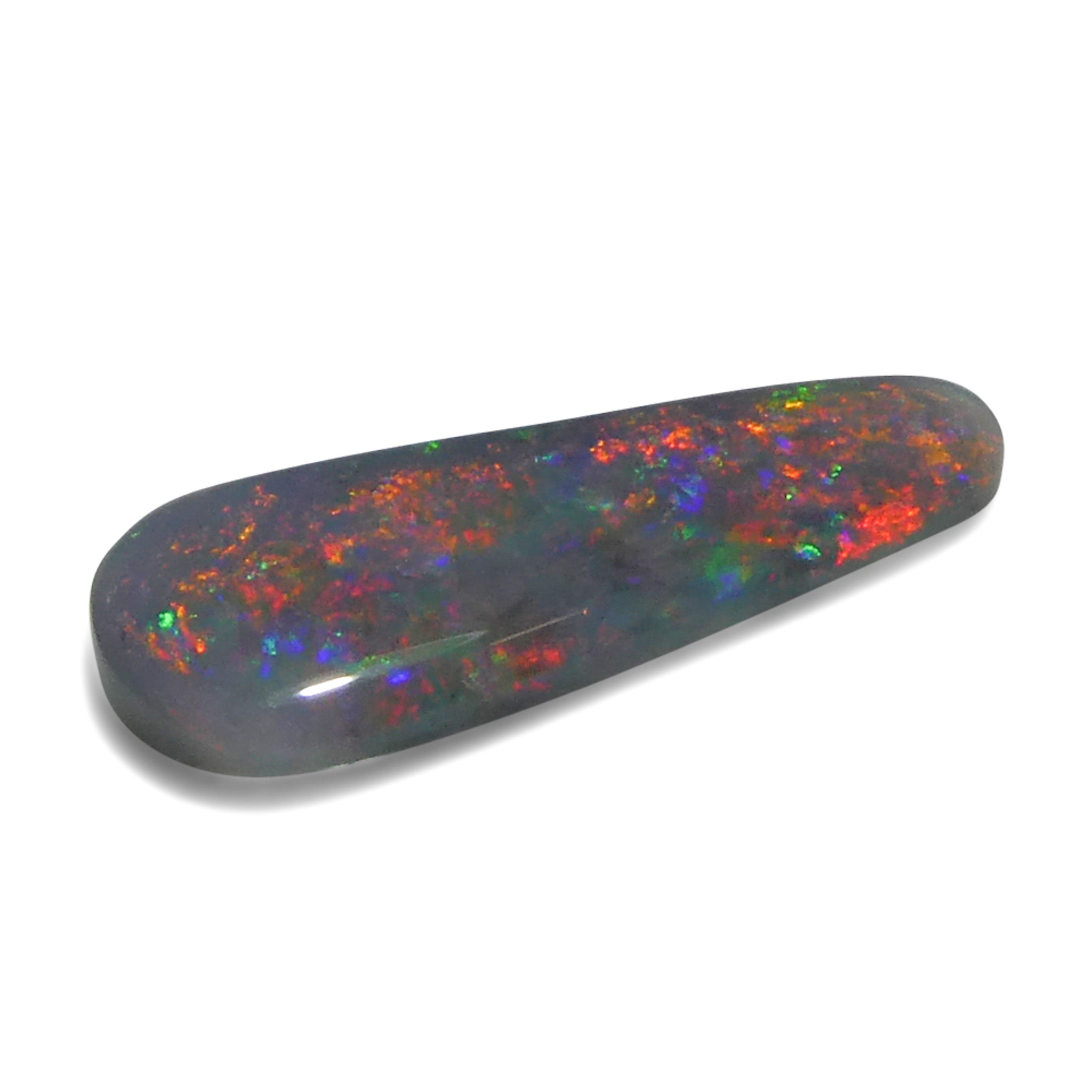 0.84ct Freeform Gray Opal Cabochon from Australia | Rare Gemstone by SkyJems Canadian Gem Specialists