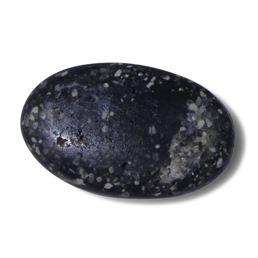1.66ct Grey Australian Opal Cabochon with Play of Colour by SkyJems, rare oval gemstone from Down Under