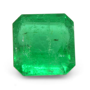3.07ct Octagonal/Emerald Green Emerald GIA Certified Colombia - Skyjems Wholesale Gemstones