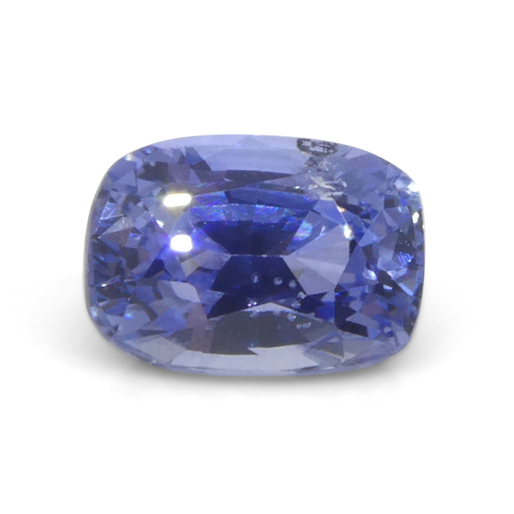 1.51ct Blue Cushion Sapphire from Sri Lanka, premium Ceylon gemstone by SkyJems, fine jewelry-grade natural blue corundum
