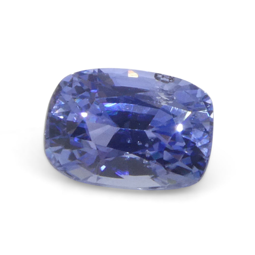 1.51ct Blue Cushion Sapphire from Sri Lanka, premium Ceylon gemstone by SkyJems, fine jewelry-grade natural blue corundum