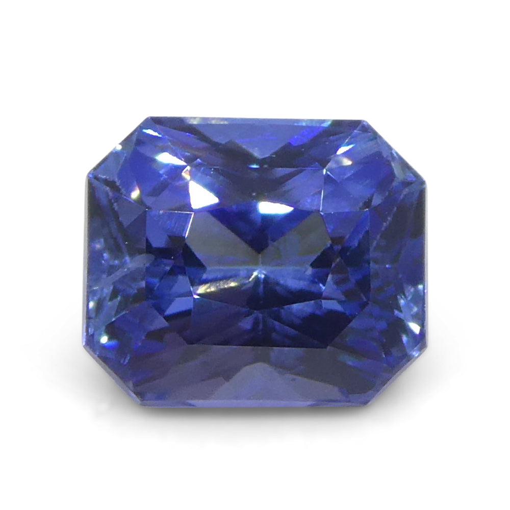 1.53ct Blue Sapphire from Sri Lanka, Octagonal Emerald Cut | Premium Heated Gemstone by SkyJems