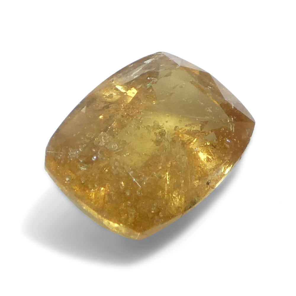 2.53ct Tanzanian Orange Sapphire, cushion-cut, heated gem from SkyJems' premium colored stone collection