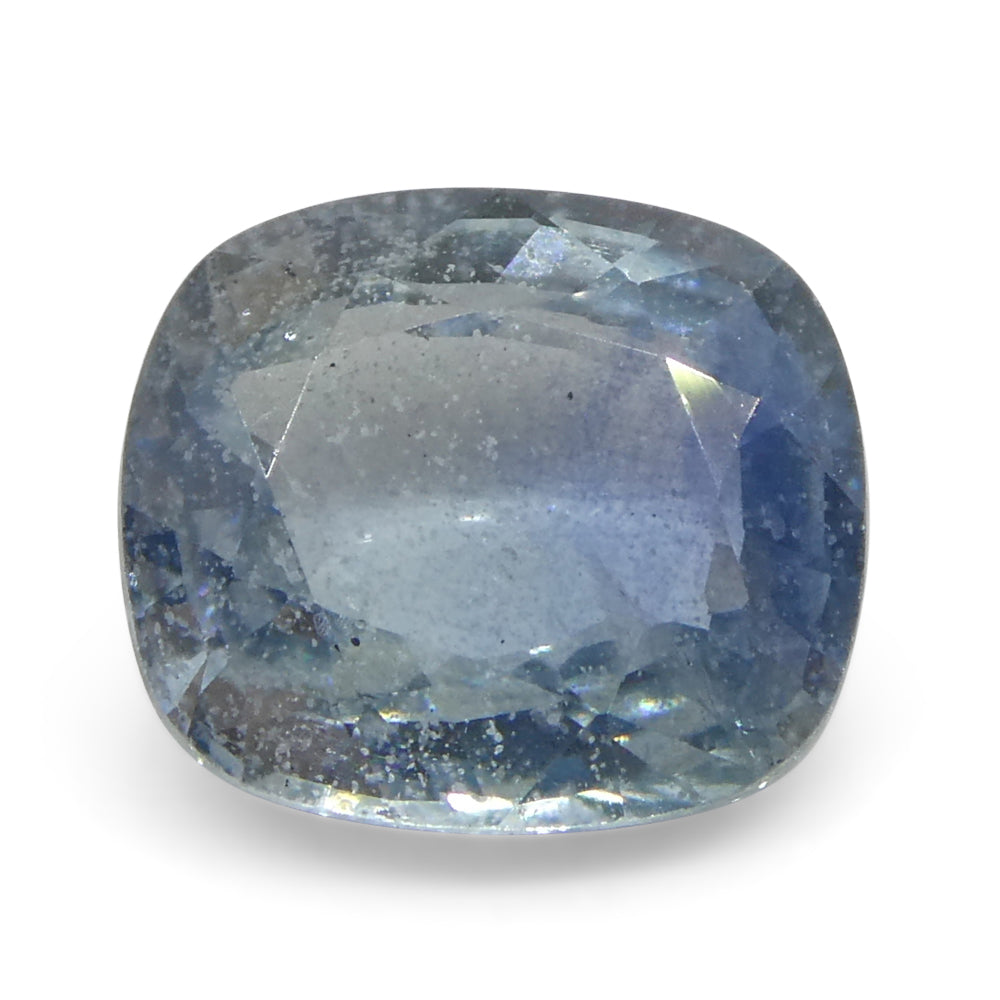 Sapphire 1.25 cts 6.75 x 5.92 x 3.10 mm Cushion Blue $500