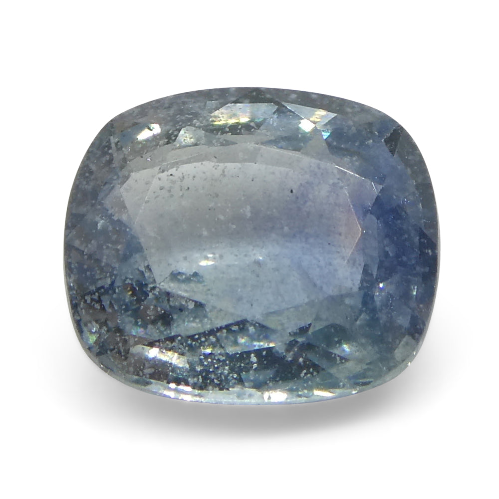 1.25ct Tanzanian Blue Sapphire, cushion-cut gemstone from SkyJems' premium colored stone collection