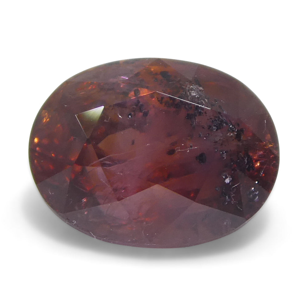 1.44ct Oval Red Sapphire from East Africa - Skyjems Wholesale Gemstones