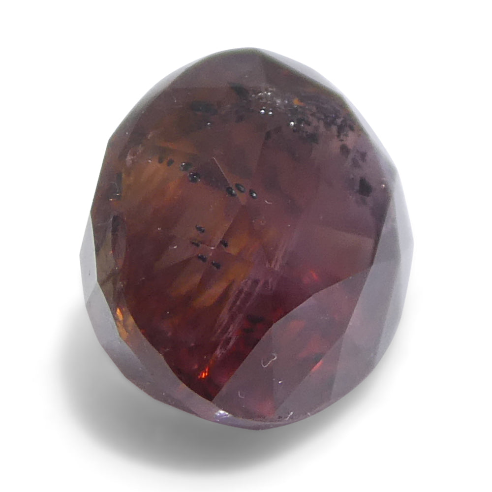 1.44ct Oval Red Sapphire from East Africa, heated natural gemstone by SkyJems, premium Canadian colored gem specialists