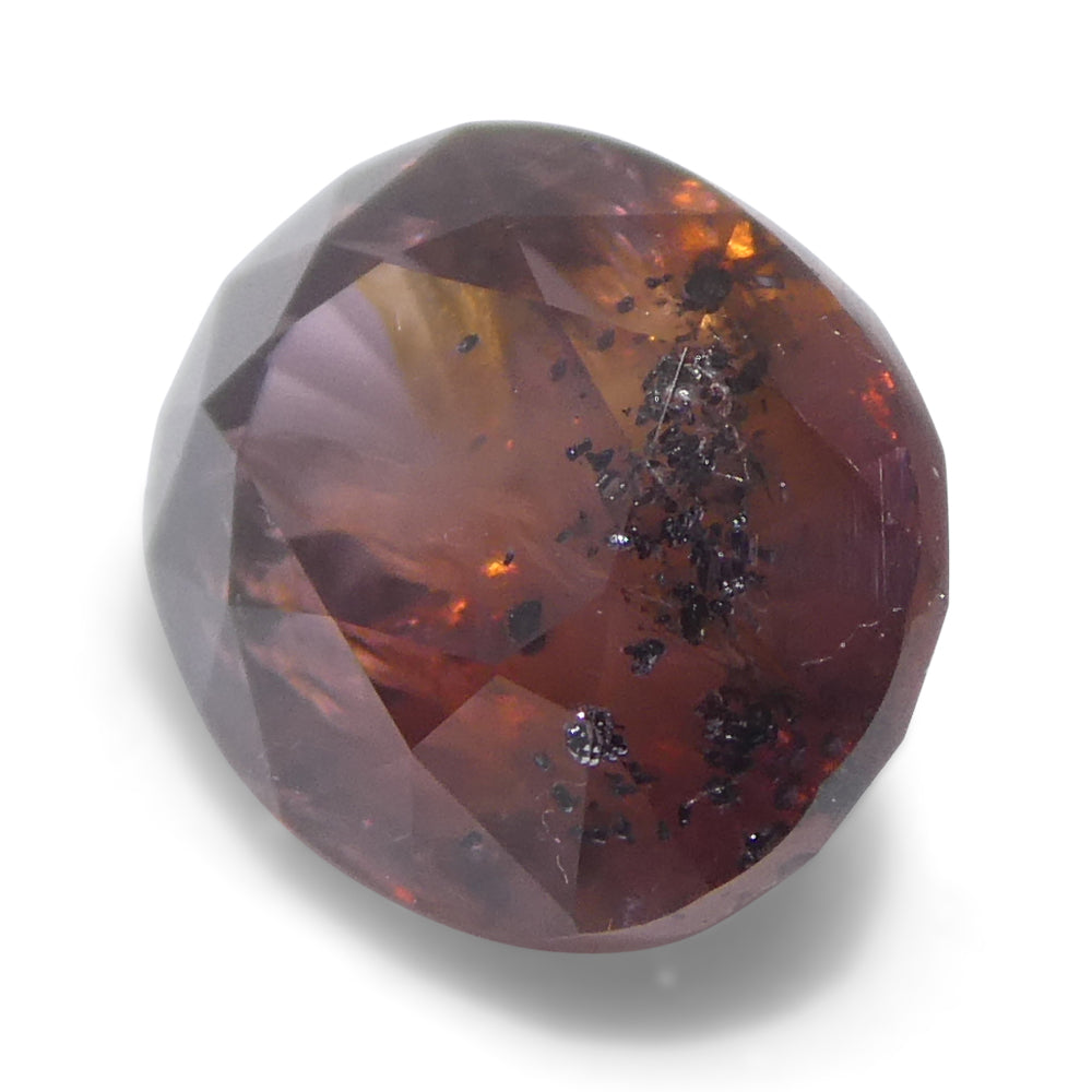 1.44ct Oval Red Sapphire from East Africa, heated natural gemstone by SkyJems, premium Canadian colored gem specialists