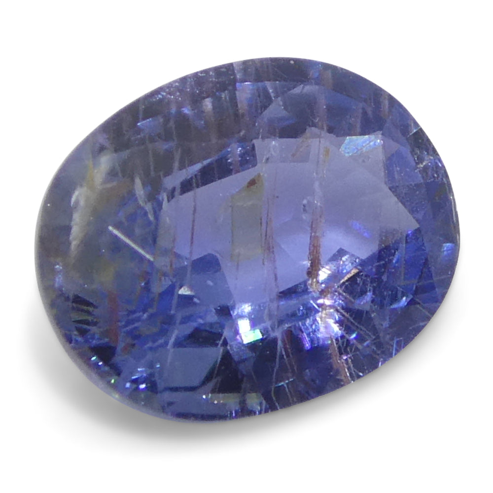 0.99ct Oval Blue Sapphire from Sri Lanka, medium-light blue gemstone by SkyJems, premium Ceylon sapphire collection