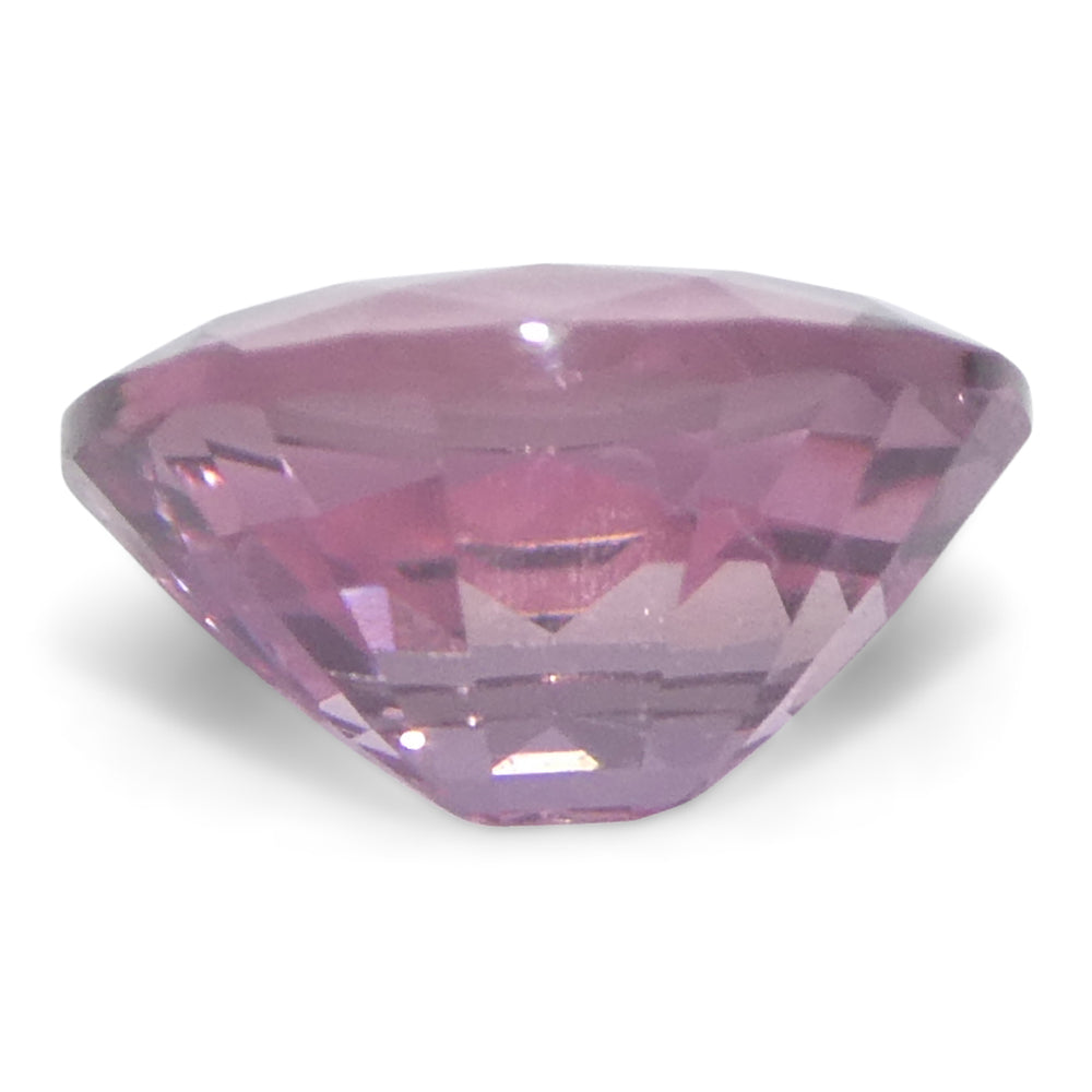 0.69ct Oval Pink Sapphire from Madagascar, purplish pink gemstone by SkyJems, premium Canadian colored gem specialists