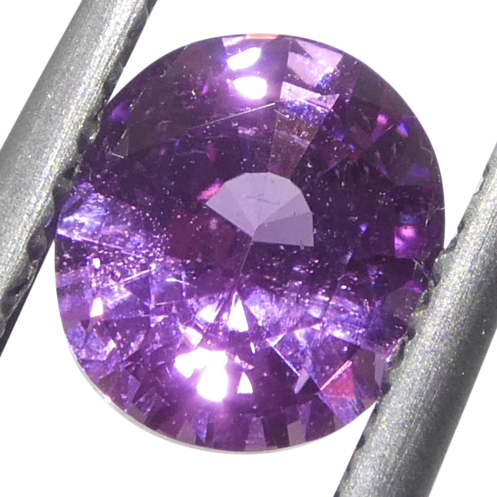 Sapphire 0.76 cts 5.83 x 5.23 x 3.11 mm Oval Pink $920