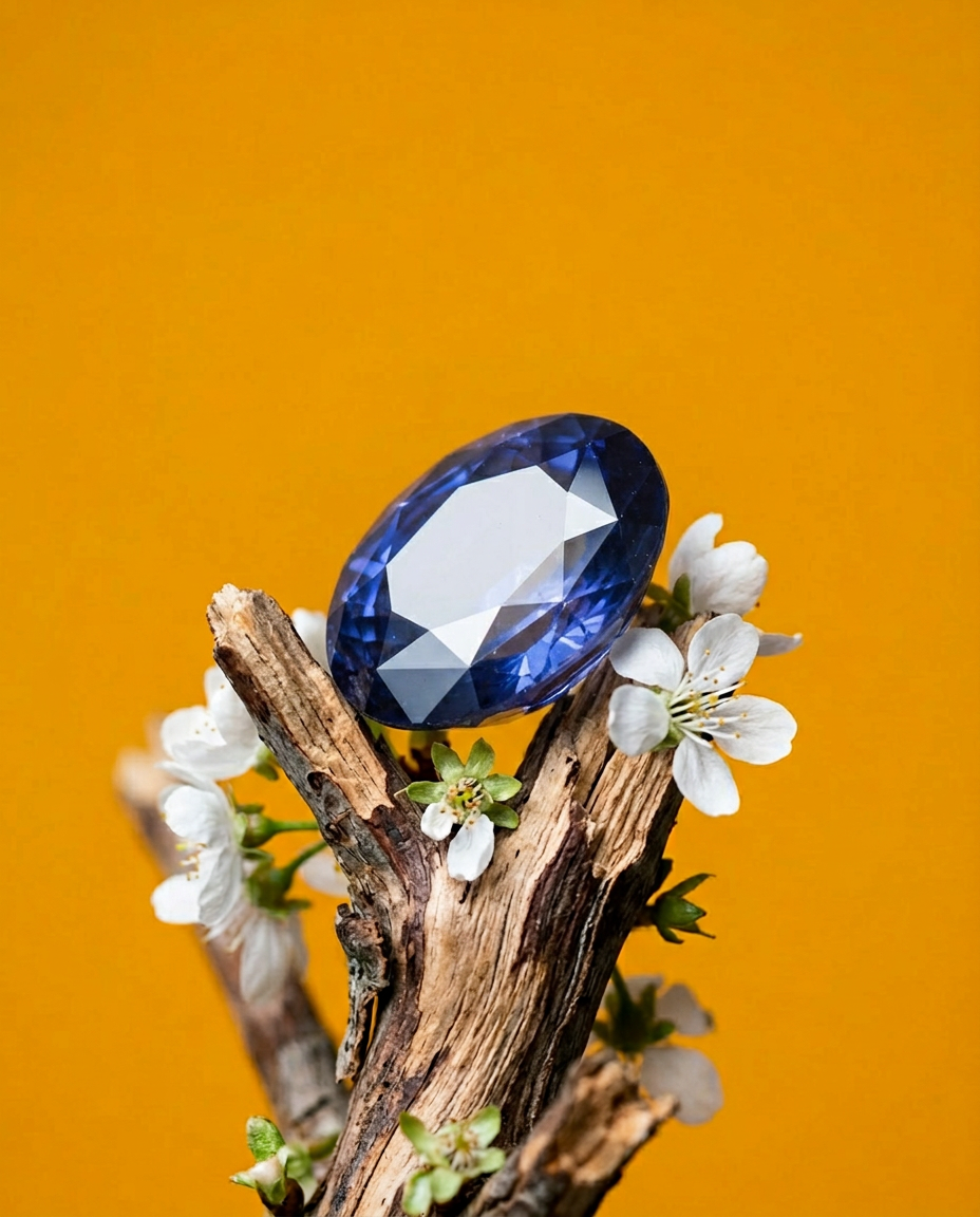 2.29ct Oval Blue Spinel from Burma - Unheated Natural Gemstone by SkyJems, Rare Burmese Blue Gem Collection