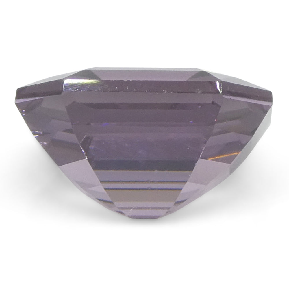 2.06ct Octagonal/Emerald Cut Purple Spinel from Burma Unheated - Skyjems Wholesale Gemstones
