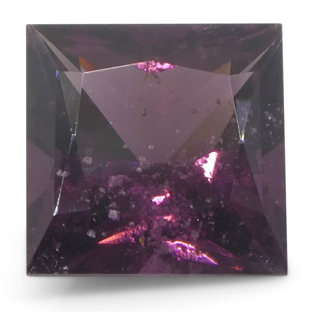 1.15ct Purplish Pink Square Spinel from Burma, unheated rare gemstone by SkyJems Canadian gem specialists