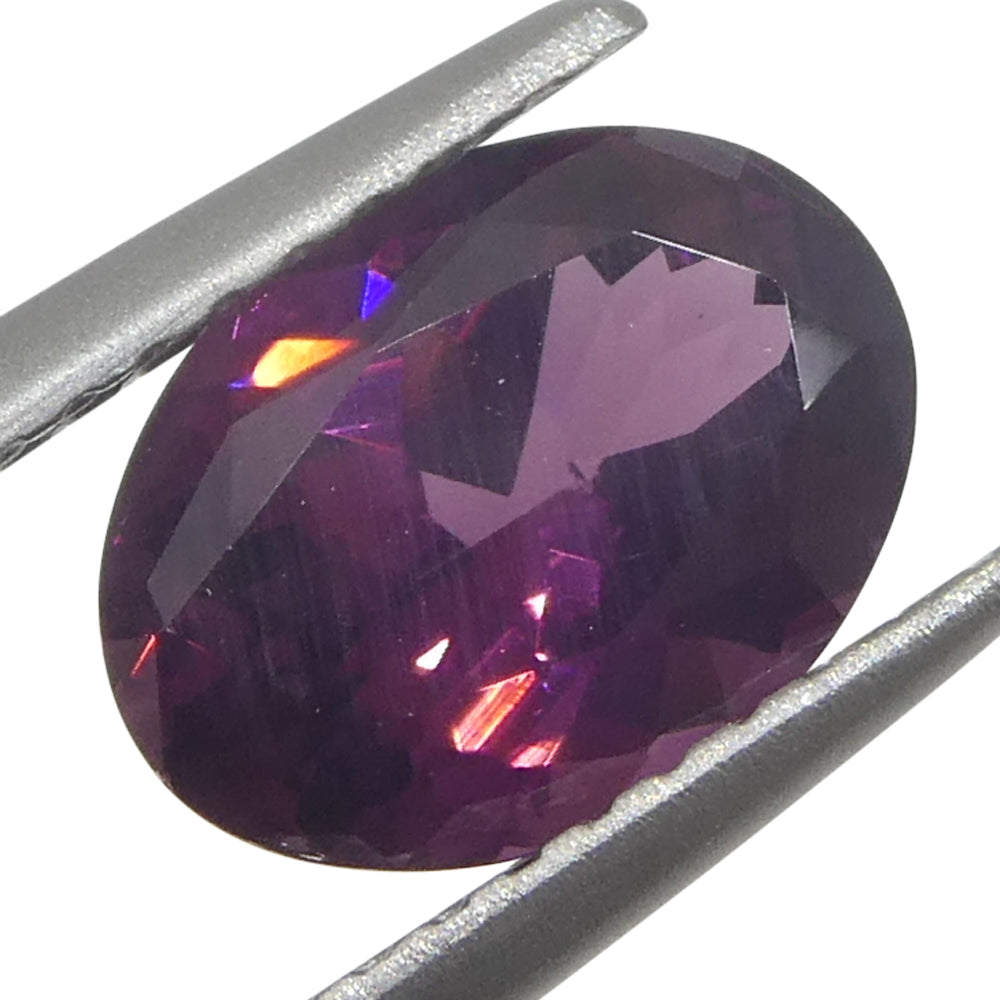 1.69ct Burmese Pink Spinel, Oval Brilliant Cut - Unheated Natural Gemstone by SkyJems Canada