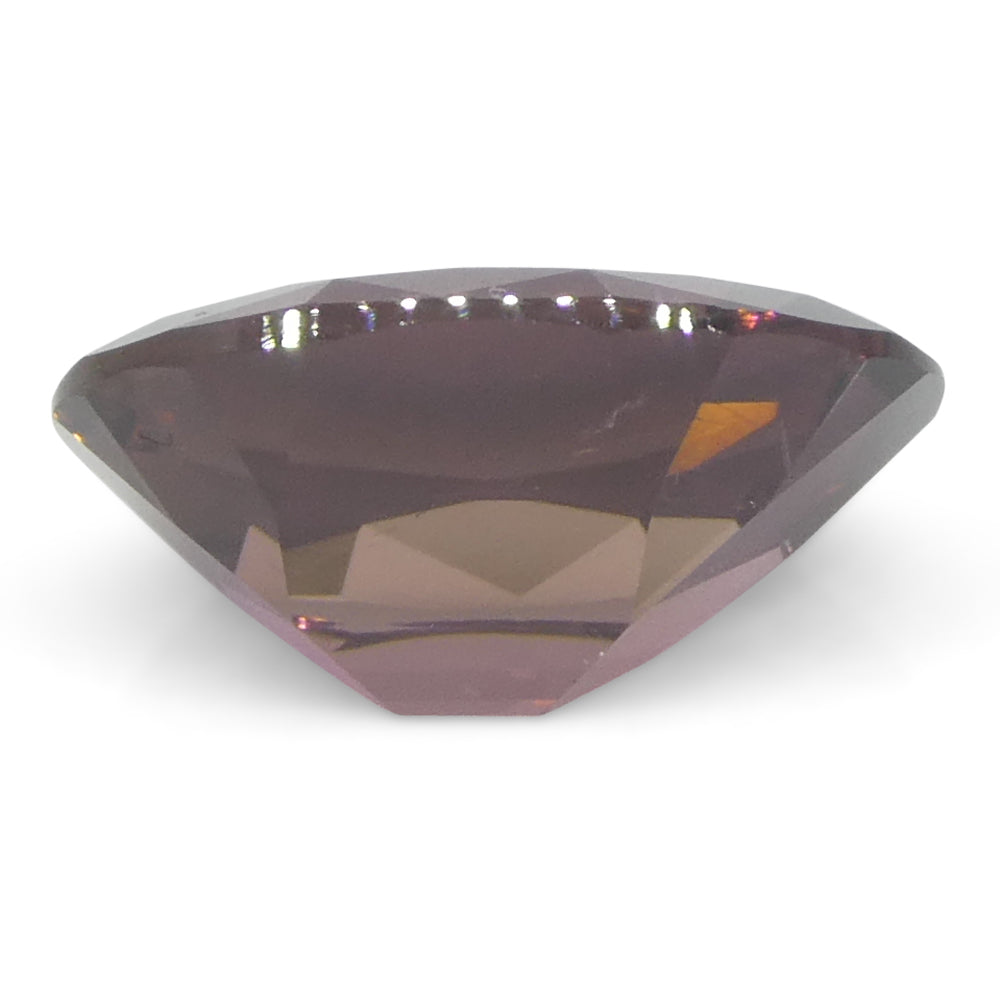 2.2ct Oval Pink Tourmaline from Brazil, precision-cut single stone by SkyJems Canadian gemstone experts since 1967