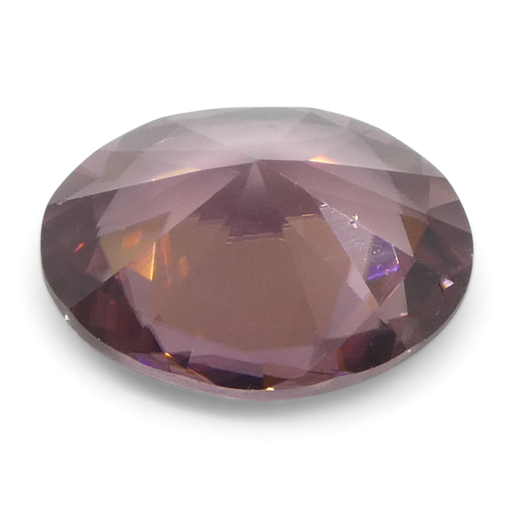 1.83ct Natural Earth Mined Oval Master Brilliant Cut Pink Zircon from Sri Lanka - Skyjems Wholesale Gemstones