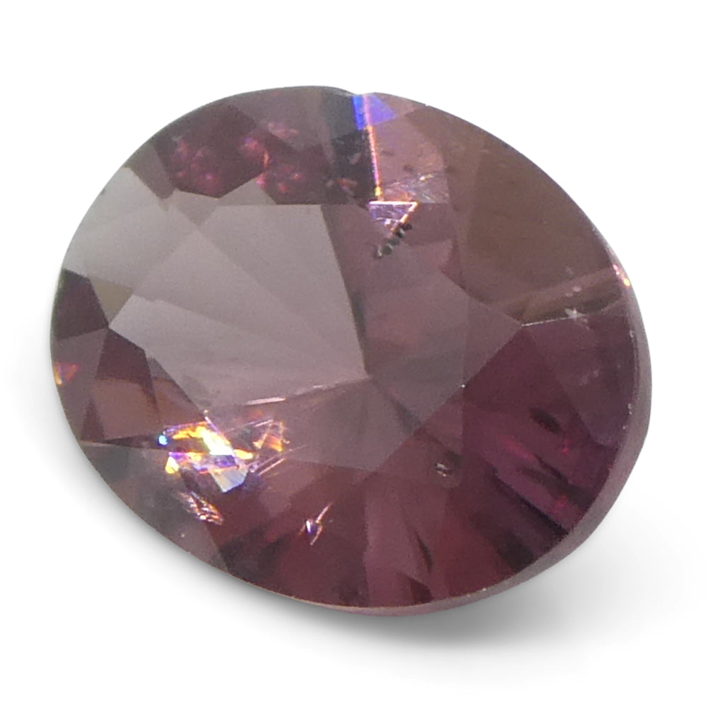 1.66ct Natural Earth Mined Oval Master Brilliant Cut Pink Zircon from Sri Lanka - Skyjems Wholesale Gemstones