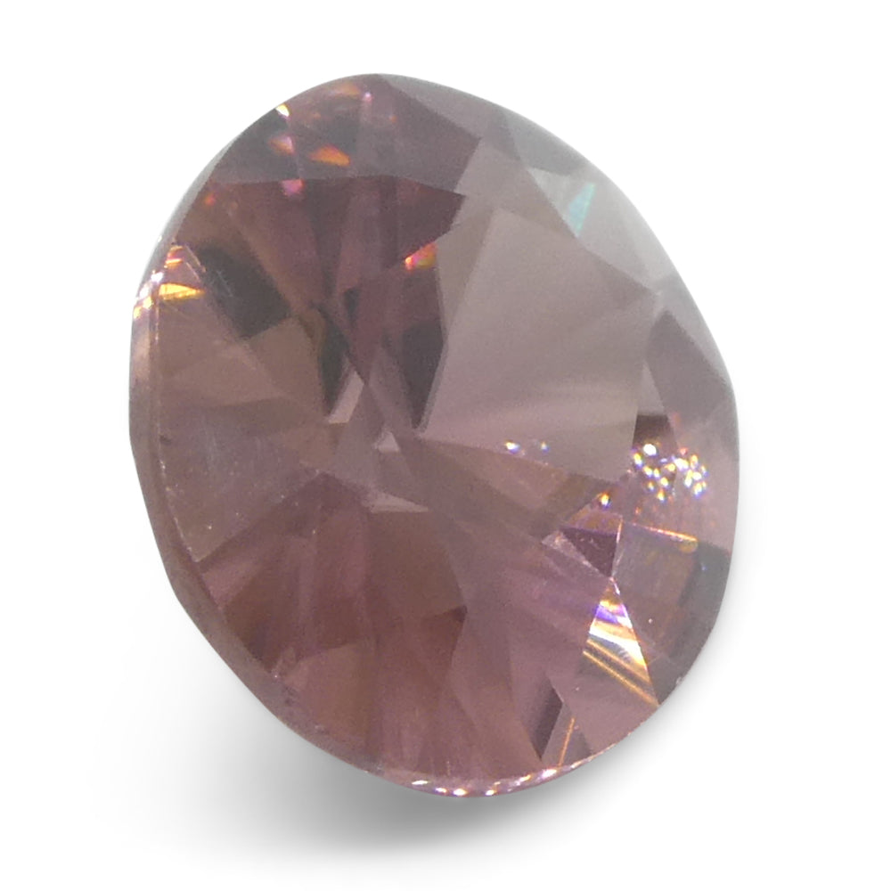 1.8ct Natural Earth Mined Oval Master Brilliant Cut Pink Zircon from Sri Lanka - Skyjems Wholesale Gemstones