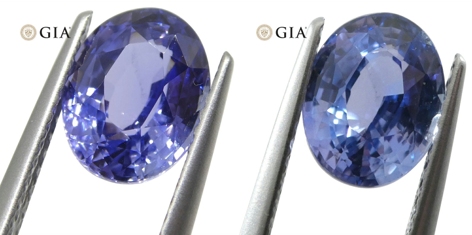 2.00 Cts Unheated newest Stunning Gem_natural Sapphire Oval Cut_purplish Blue