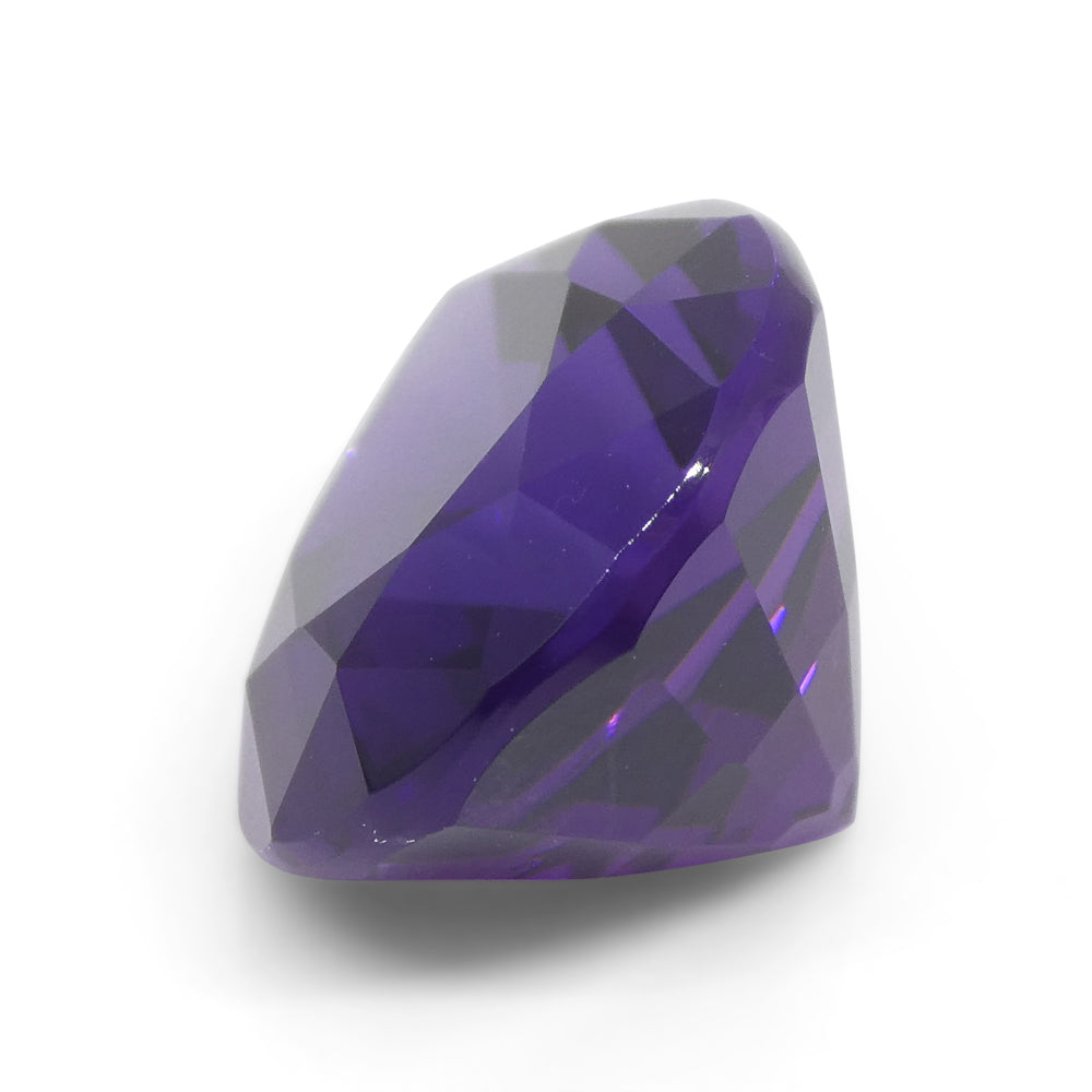 11.99ct Pear Purple Amethyst from Uruguay, vivid medium-dark gem, SkyJems premium loose gemstone collection