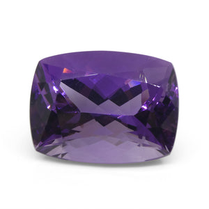 24.69ct Cushion Purple Amethyst from Uruguay - Skyjems Wholesale Gemstones