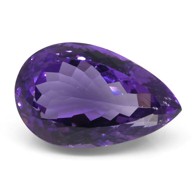 23.11 ct Pear Amethyst - Skyjems Wholesale Gemstones