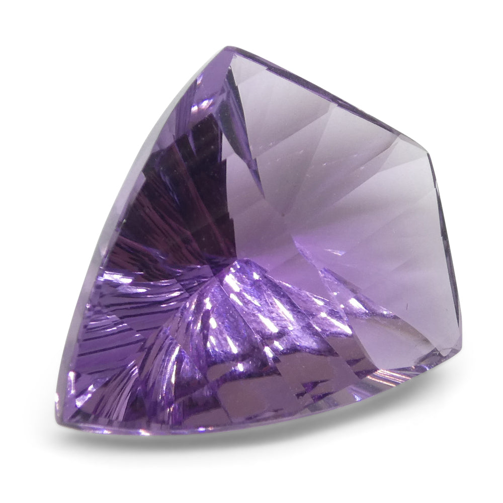 SkyJems 10ct Shield Amethyst Eleanor Fantasy Cut, rich purple Brazilian gemstone for fine jewelry collectors