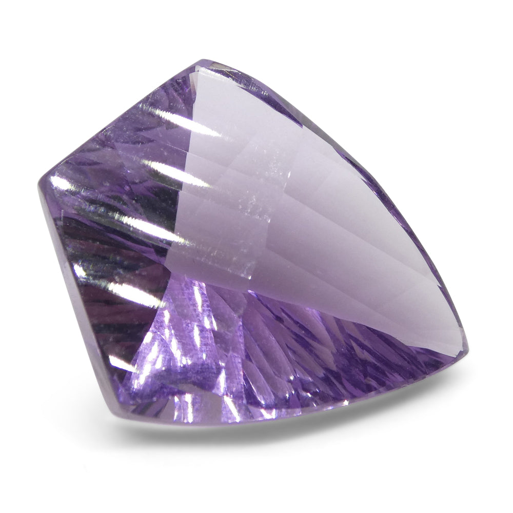 SkyJems 10ct Shield Amethyst Eleanor Fantasy Cut, rich purple Brazilian gemstone for fine jewelry collectors