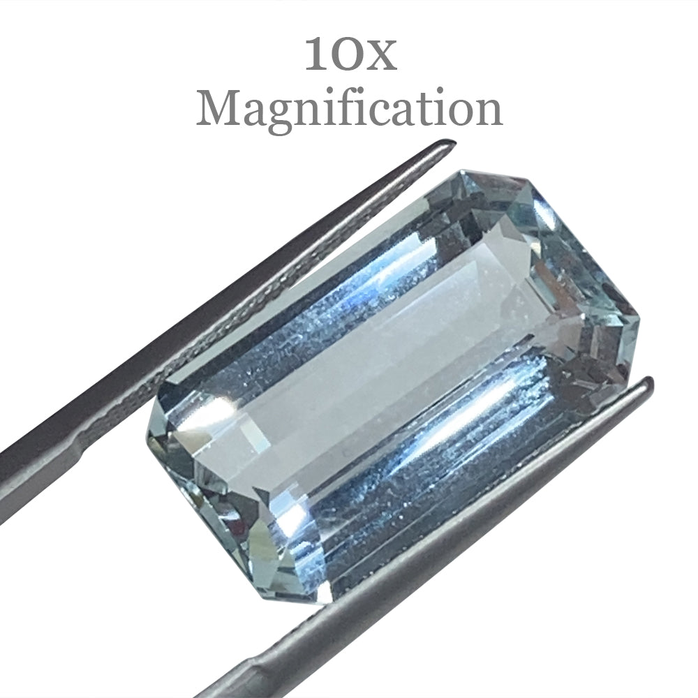 13.18ct Emerald Cut Aquamarine - Skyjems Wholesale Gemstones