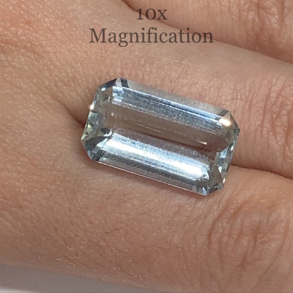 13.18ct Emerald Cut Aquamarine - Skyjems Wholesale Gemstones