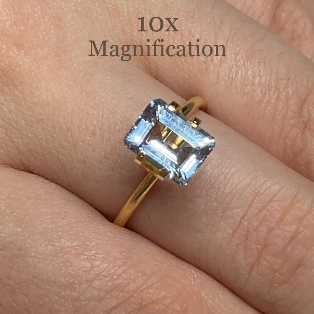 2.33ct Emerald Cut Aquamarine - Skyjems Wholesale Gemstones