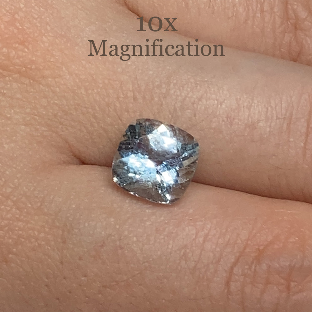 SkyJems 2.83ct Brazilian Blue Cushion Aquamarine Gemstone - Unheated Natural Beryl Loose Stone